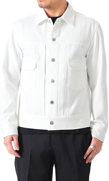 Amazon | [Jeanik] ジーニック 2ndタイプ ワンウォッシュ デニム